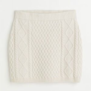 H&M Cable Knit Skirt